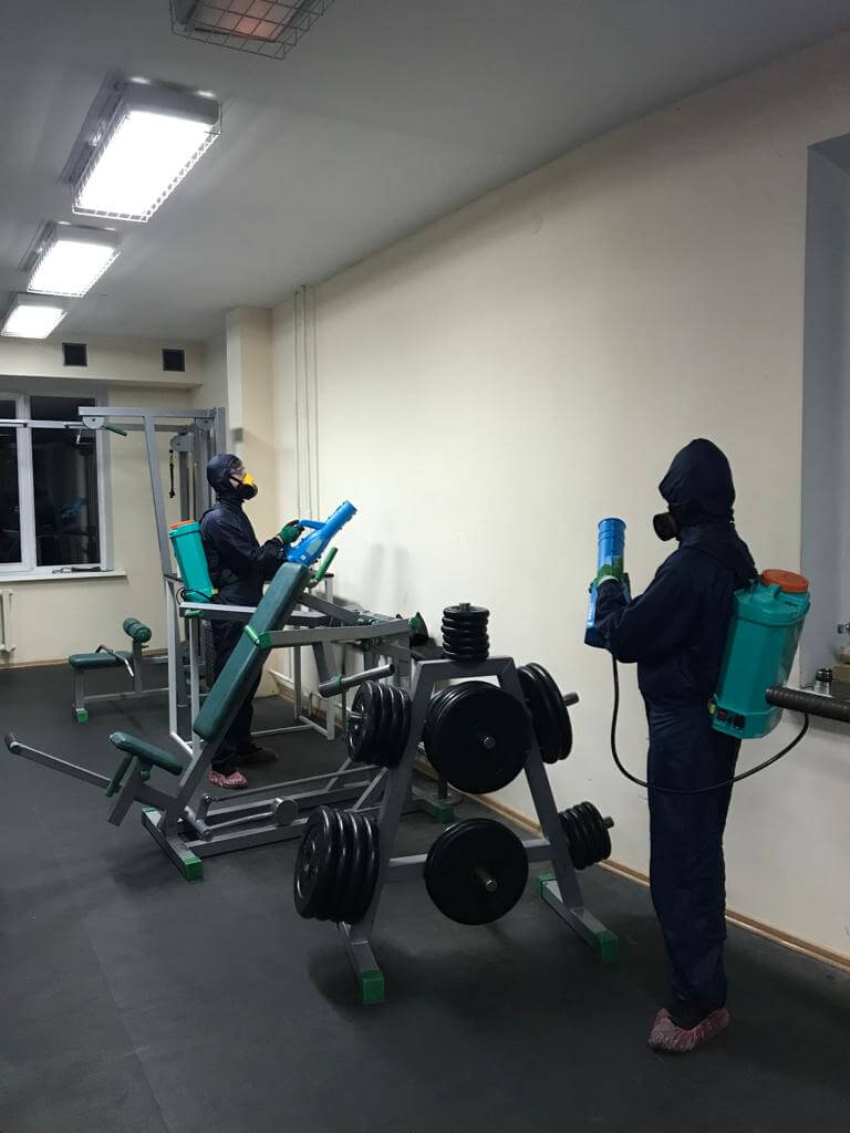 дезодорация помещения